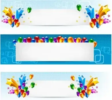 Star Balloon Banners