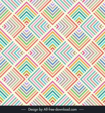 abstract background template colorful geometric shapes