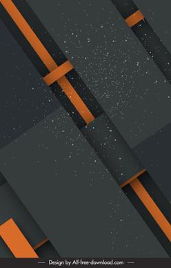 abstract technology background colored modern 3d overlap layers