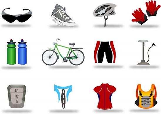 Bicycle Icon Set