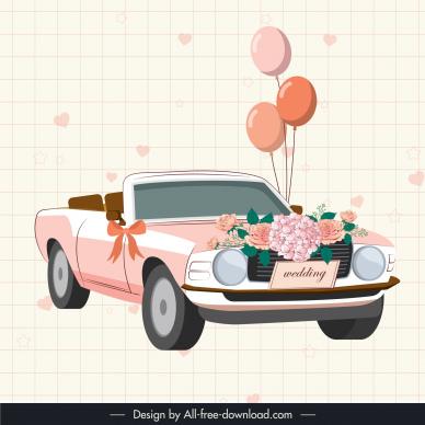 bride procession car design element classic elegance
