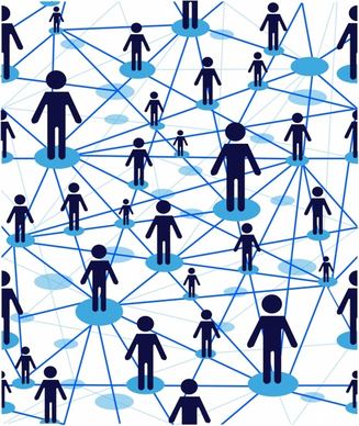 Business team, people icon web
