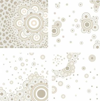Circle compositions background