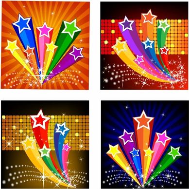Exploding Star Banners