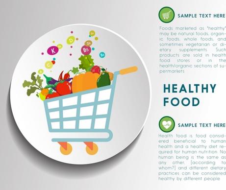 fresh fruit advertising white dish cart icons decor