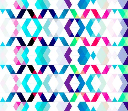geometric colorful seamless pattern texture design vector background