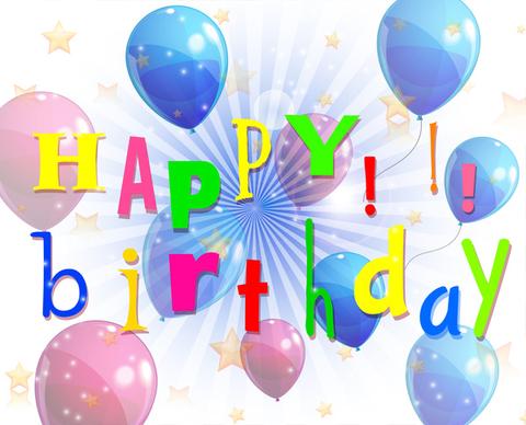 happy birthday background