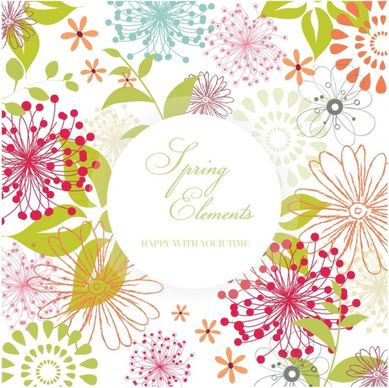 Spring Design with Copyspace