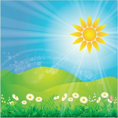 Spring landscape