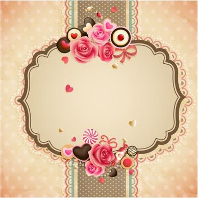 Valentine Day vintage card